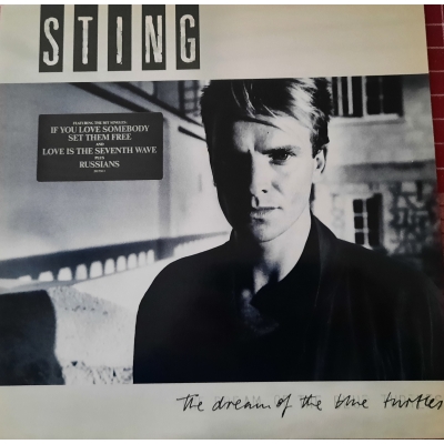 Sting – The Dream Of The Blue Turtles (Zeer goede staat, hoes VG+ en vinyl VG+) copy comes with inner and hype sticker & lyricsheet A&M Records – 393 750-1